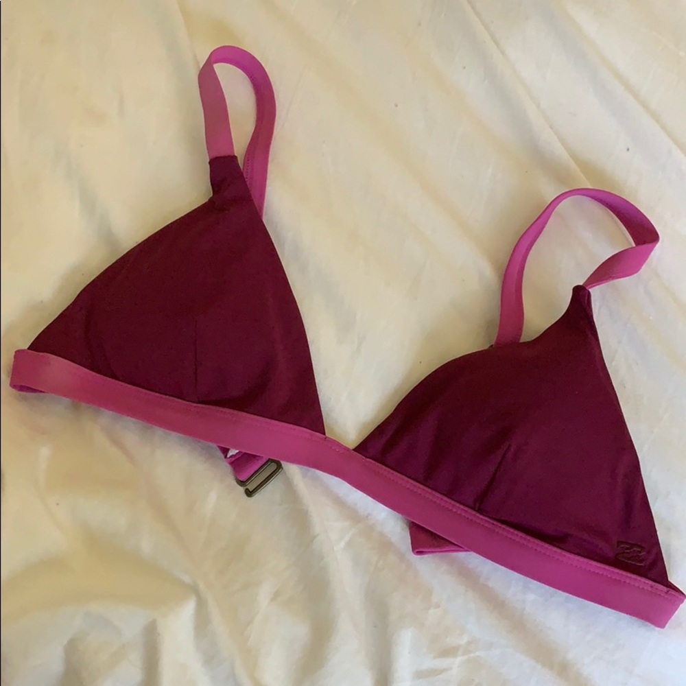 Billabong two toned bikini top